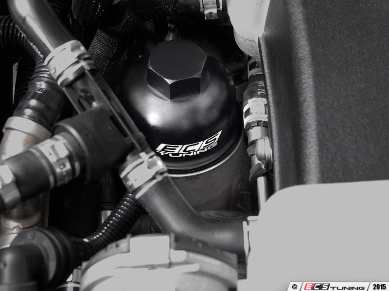 ECS 003270ECS01AKT2 Billet Aluminum Oil Filter Housing With Removal Tool