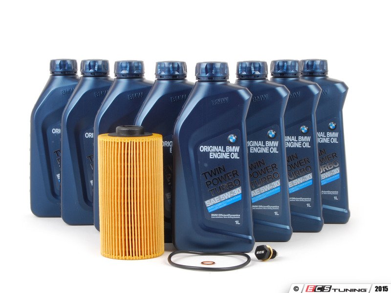 Assembled By ECS M62OCI Genuine BMW Oil Change Kit / Inspection I