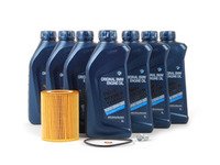 ES#10355 - m50OCI - Genuine BMW Oil Change Kit / Inspection I - Everything you'll need to do a basic oil change - featuring a MANN oil filter and new drain plug - Assembled By ECS - BMW