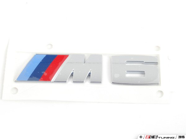 Genuine BMW - 51148060405 - Model Emblem - M6 (51-14-8-060-405)