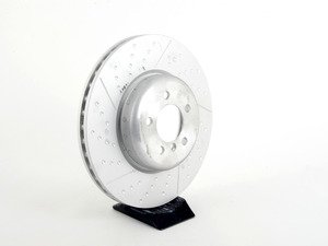 ES#2568619 - 34106797603 - Brake Disc - Vented and Dimpled (370 X 30 mm) - Genuine BMW M Performance - BMW