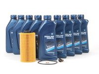ES#253079 - M62OCI - Genuine BMW Inspection I / Oil Change Kit - With ECS Magnetic Drain Plug - The perfect service kit for your BMW - Assembled By ECS - BMW