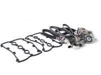 ES#2762286 - 06C198479kt2 - Timing Belt Kit - Ultimate - Complete kit to service your timing belt, water pump, and thermostat - Assembled By ECS - Audi