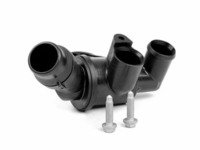 ES#2586519 - 06D121111G2KT - Thermostat Replacement Kit - Includes thermostat with housing, o-ring and mounting hardware - Assembled By ECS - Audi