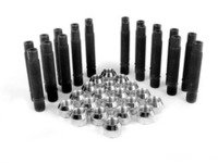 ES#2807082 - PRACH5KT2 - Wheel Stud Conversion Kit - full set - Make wheel changes faster and easier, enough to convert both axles - ECS - BMW