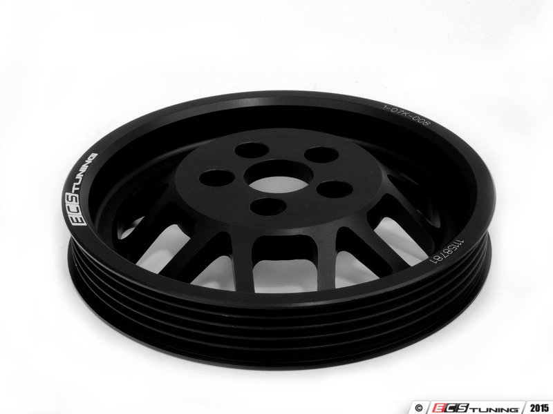 ECS 107K008KT Lightweight Underdrive Crank Pulley