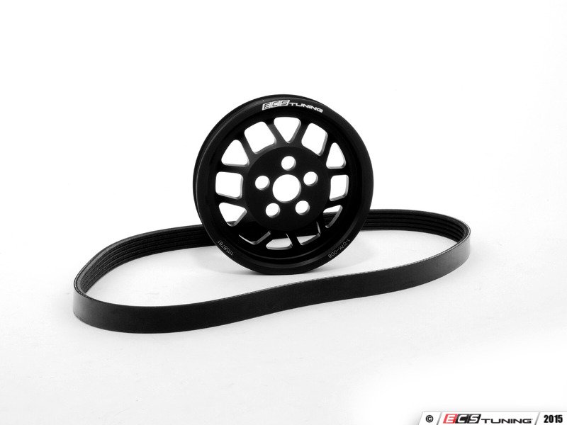 ECS 107K008KT Lightweight Underdrive Crank Pulley