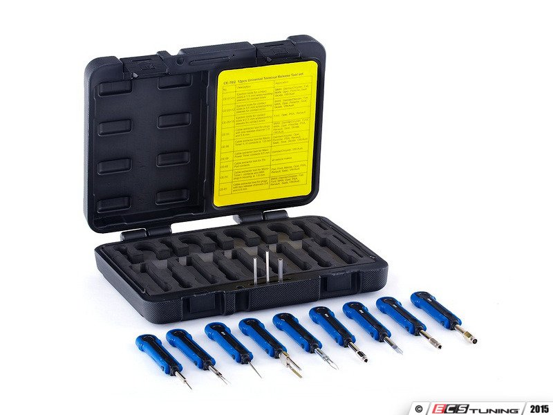 Schwaben ce702 European Car Electrical Terminal Tool Kit 12 Pieces