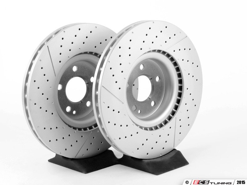 Genuine Mercedes Benz 1764210212KT2 Front Brake Rotors Pair