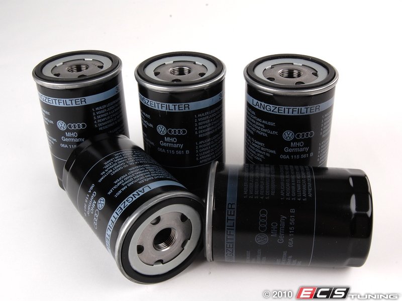 Genuine Volkswagen Audi 06A115561B Oil Filter Pack Of 5 (06A 115