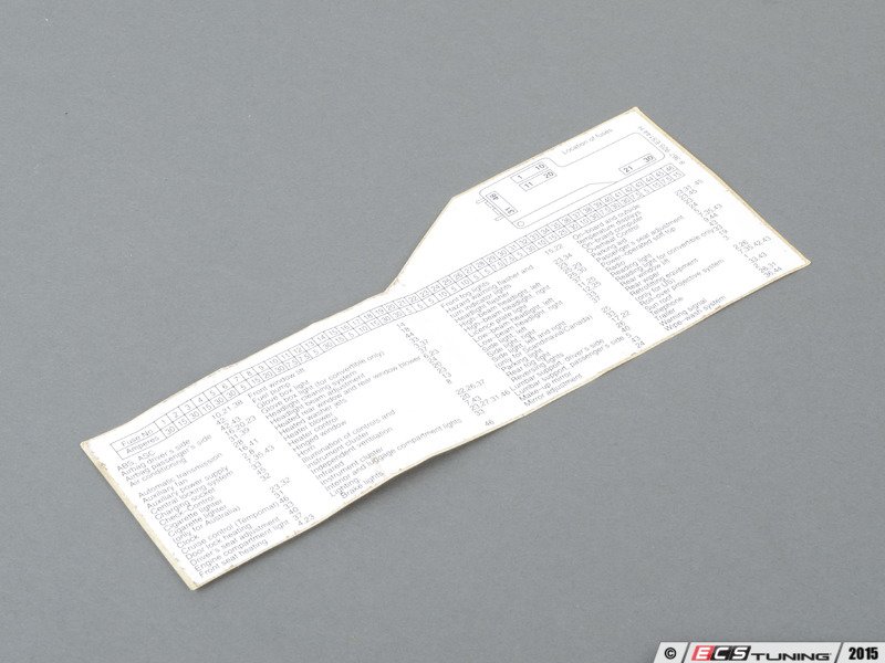 1996 318ic Bmw 318i Fuse Box