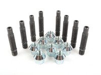 ES#2837127 - 001467ecs30KT9 - Wheel Stud Conversion Kit - Half set - Make wheel changes faster and easier, enough to convert one axle - ECS - BMW