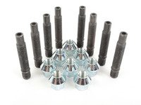 ES#2837128 - 001467ecs30KT10 - Wheel Stud Conversion Kit - Half set - Make wheel changes faster and easier, enough to convert one axle - ECS - BMW