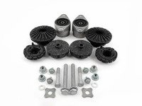 ES#2581959 - 4F0513353DKT - Cup Kit/Coilover Installation Kit - Includes shock/strut mounts, spring pads, and hardware - Assembled By ECS - Audi