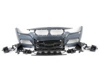 ES#2842191 - 012196ecs01a - M Sport Style Front bumper - Add the more aggressive front bumper from the M Sport package - ECS - BMW