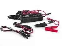 ES#2762275 - 005979SCH01A - Automatic Battery Charger/Maintainer - Don't let your battery charge fall flat! Offering 2 or 4 amp charging, LED setting indicators, reverse polarity warning and charging status of the battery. Supports 6 and 12 volt batteries. - Schwaben - Audi BMW Volkswagen Mercedes Benz MINI Porsche