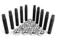 ES#2817096 - 001467ecs01KT8 - 70mm Lug Stud Conversion Kit - Set Of 10 - Make wheel changes faster and easier - Includes studs and nuts for two wheels - ECS - Volkswagen Porsche