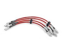 ES#2593424 - 001959ECSKT - Exact-Fit Stainless Steel Brake Lines - Kit - DOT-compliant kit to improve pedal feel in your vehicle. - ECS - MINI