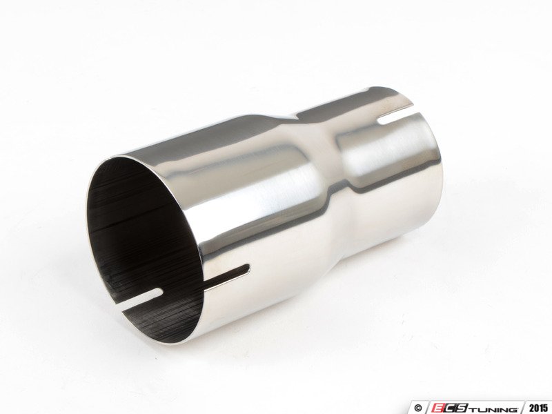 ECS 65126 Stainless Steel Exhaust Sleeve Adapter 2.5" I.D. Mm To