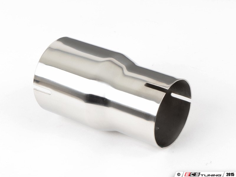 ECS 65126 Stainless Steel Exhaust Sleeve Adapter 2.5" I.D. Mm To