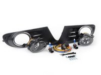 ES#2569860 - 1K0998022 - Fog Light Conversion Kit - With Genuine Fogs & White Light - Complete kit to install fog lights on your MK6 Golf or Jetta SportWagen, featuring Genuine fog light housings. - Assembled By ECS - Volkswagen