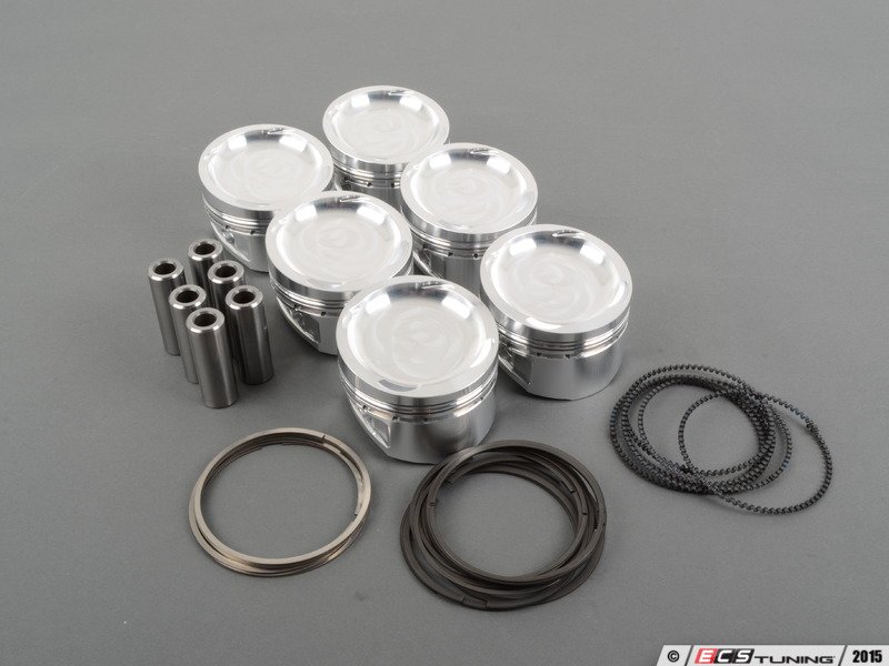JE Piston JE24VVR6R3241 Piston Set 84.5mm/ 851CR, No Coating