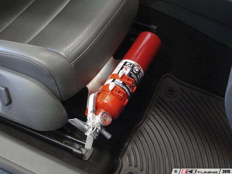 Rennline - FE07SILVER - Fire Extinguisher Mount - Silver