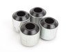 ES#2795596 - W63400 -  Rear Trailing Arm Polyurethane Bushing Set  - Synthetic elastomer bushings combine improved handling and response with superior wear characteristics without compromising ride quality. - Whiteline - BMW