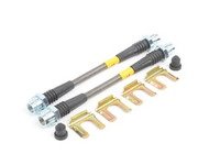 ES#3224993 - 950.33500 - Stainless Steel Brake Lines - Mid - DOT-compliant lines for shorter, more consistent stops - StopTech - Audi Volkswagen