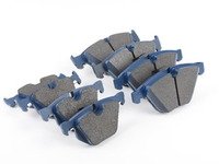 ES#2804570 - 7799-D918KT3 - Front And Rear Cool Carbon Street Sport Pad Set - Excellent street pad developed for daily driving and with a friction level increasing with heat for an added layer of protection when additional braking performance could be required. - Cool Carbon Performance - BMW