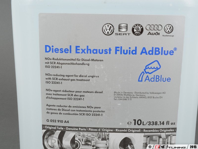 Genuine Volkswagen Audi - G052910A4 - AdBlue - 10 Liters - (NO LONGER ...