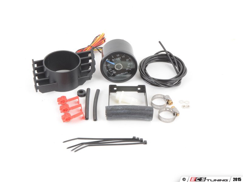 New South Performance tpb032gKT NewSouth Angled Vent Pod Boost Gauge Kit (White / Blue Needle)