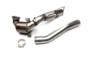 ES#2828264 - SSXVW261 - 3" Downpipe with Catalytic Converter - 3" downpipe with HJS-approved high flow catalytic converter - Milltek Sport - Volkswagen