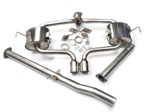 ES#2827798 - SSXM007 - Cat-Back Exhaust System - Non-Resonated R53 MINI Cooper S/JCW - 2.50" stainless steel with dual 76.2mm Special polished tips. Top selling MINI Performance exhaust from the largest MINI Stocking Vendor in the USA! - Milltek Sport - MINI