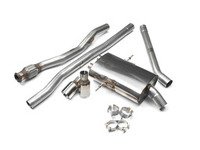 ES#2827812 - SSXM025 - Cat-Back Exhaust System - Non-Resonated Twin Round GT80 - 2.50