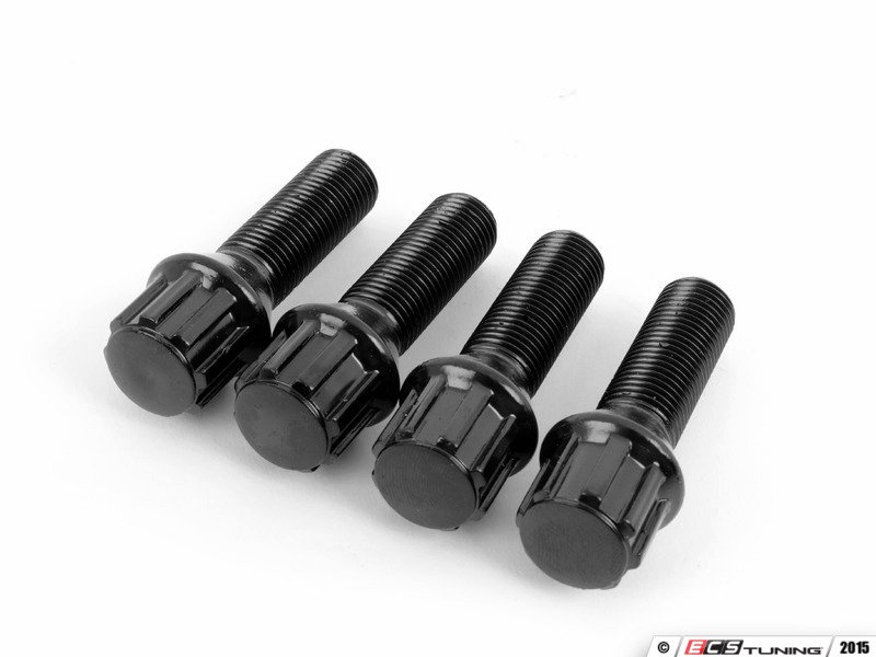 TJF AUTO 23pc + Key 3/4" Hex Spike Lug Nuts - Conical Seat, 1/2-20, Chrome, Fits Jeep