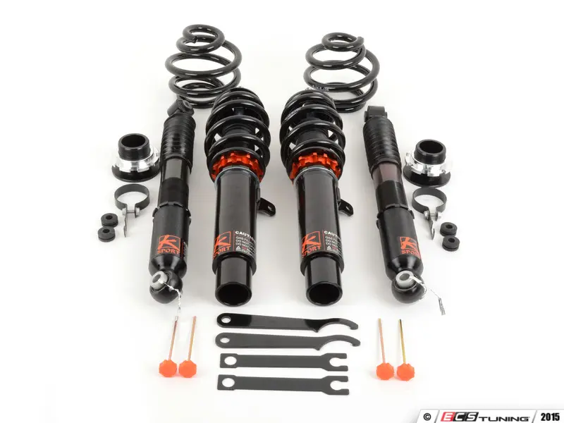 KSP-CAU050-KP Lowers Vehicle & Increases Handling Full Coilover System 