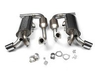 ES#2827895 - SSXPO022 - Cat-Back Exhaust System With High-Flow Main cats - 54mm stainless steel exhaust with polished tips - Milltek Sport - Porsche