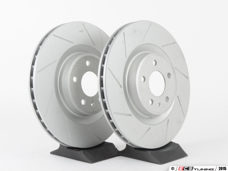 ECS News - Audi B8 A4 ECS Stage 2 Front Big Brake Kit