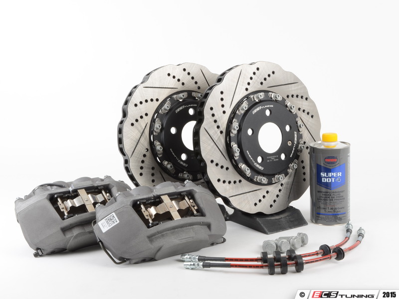 ECS News Audi B8 S4 ECS Stage 2 Front Big Brake Kit