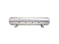 ES#2732086 - 11957 - 4 Gallon Aluminum Air Tank - Brushed - (4) 1/4