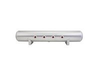 ES#2732144 - 11956 - 5 Gallon Aluminum Air Tank - Brushed - (4) 3/8