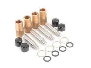 ES#2723829 - 003326ECS01 - Performance Caliper Guide Bushing Set - Reduced caliper deflection, enhanced pedal feel, and improved pad wear. An excellent way to improve braking performance. Priced per axle. - ECS - BMW MINI