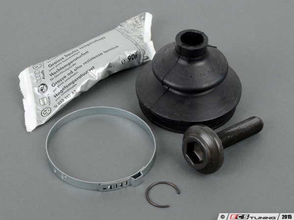 Genuine Volkswagen Audi - 4E0598203 - Rear Outer CV Joint Boot Kit ...