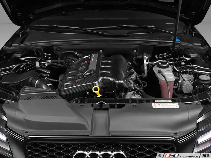 audi a4 engine under cover