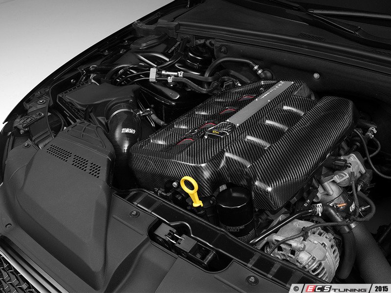 ECS News - Audi B8 2.0T ECS Carbon Engine Covers