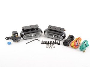 ES#11769 - UN6208180 - Optilux Auxilliary Lamp Kit - Model 1200, Clear fog light kit - Hella - Audi BMW Volkswagen MINI