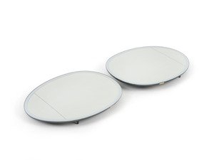ES#2855371 - 51167366045KT - Blind Spot Mirror Electrochromatic - Set - Eliminate your blind spots - Aspherical & Heated & Auto dim & Auto dip - Genuine European Mini - MINI