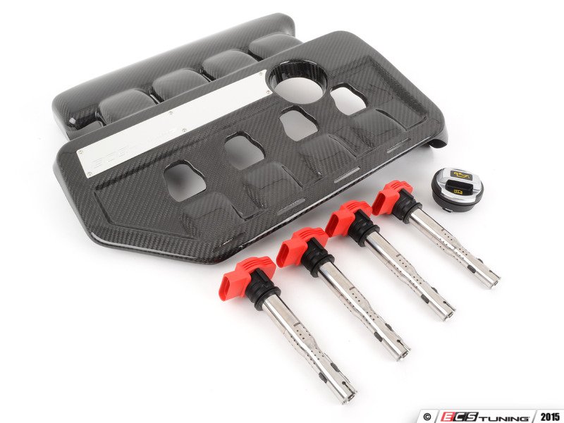 ECS News Audi B8 A5 2.0T ECS Carbon Fiber Engine Cover