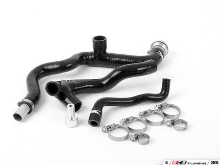 ES#2864542 - 034-101-3006 - Silicone Reinforced Breather Hose Kit - designed to replace the crumbling plastic and rubber factory breather hoses - 034Motorsport - Audi Volkswagen